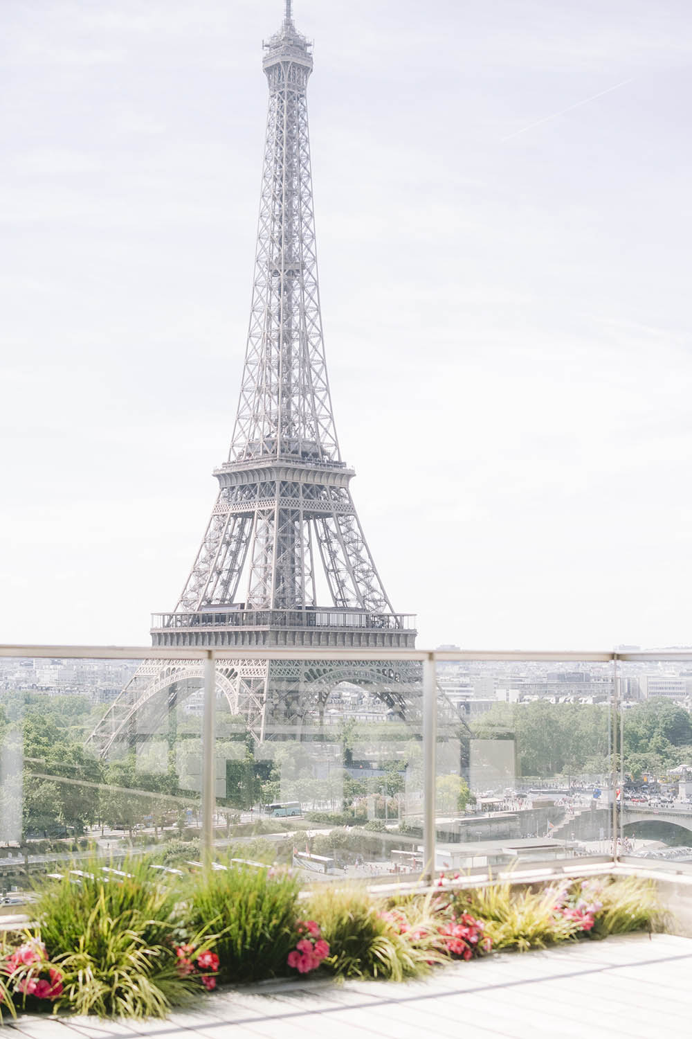 vue sur la tour eiffel